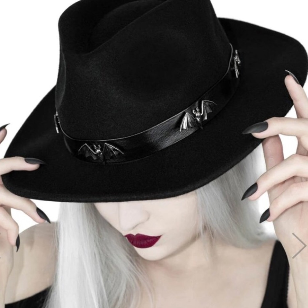 ISO: Killstar “Haunted” Bats Wide Brim Hat